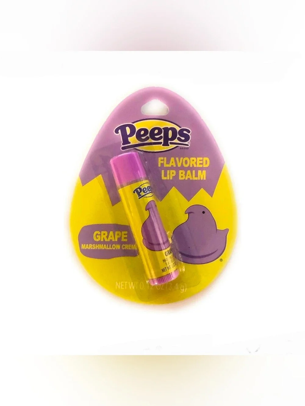 Peeps Grape Flavored Lip Balm - 0.12oz BNIB Limited Edition